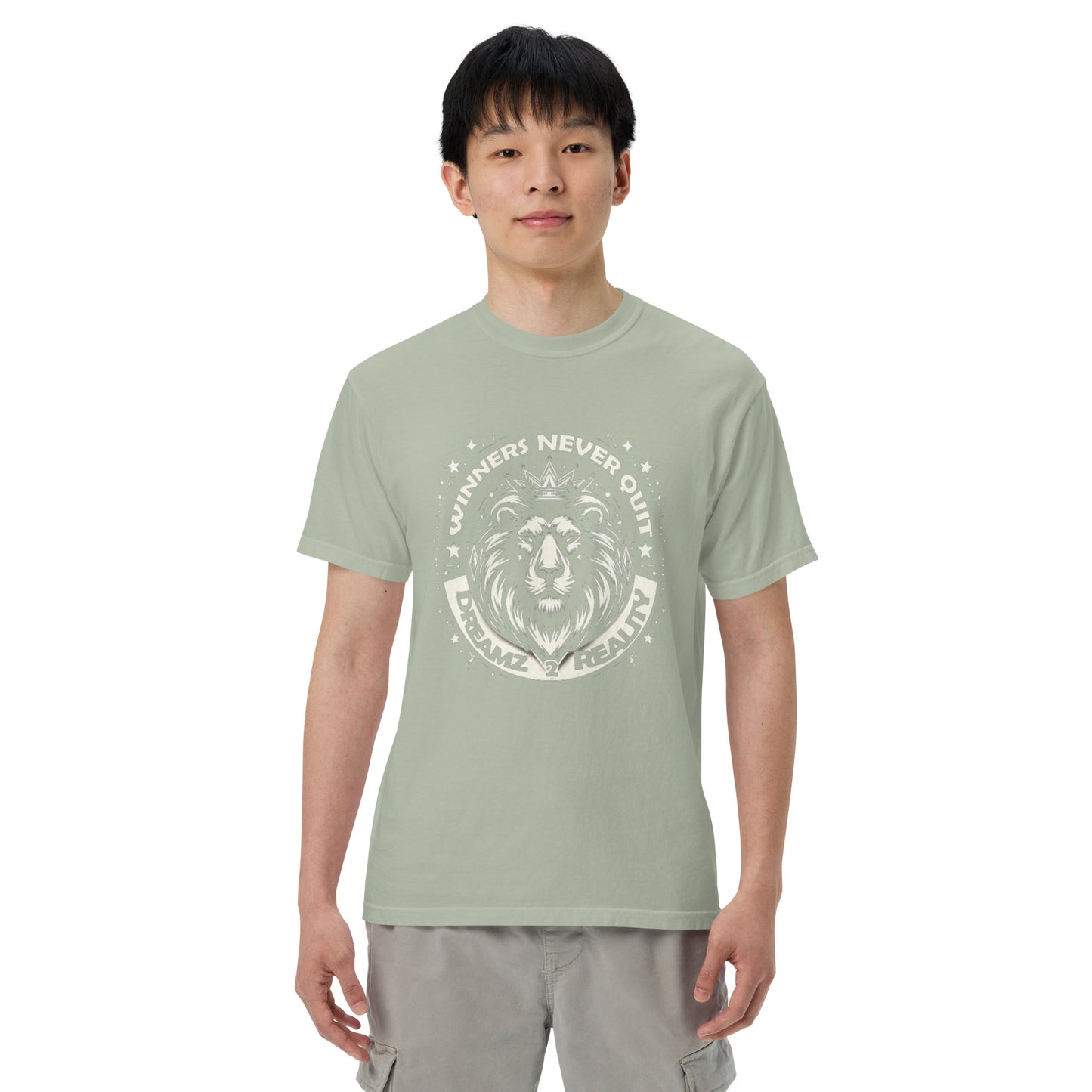 Unisex garment-dyed heavyweight t-shirt