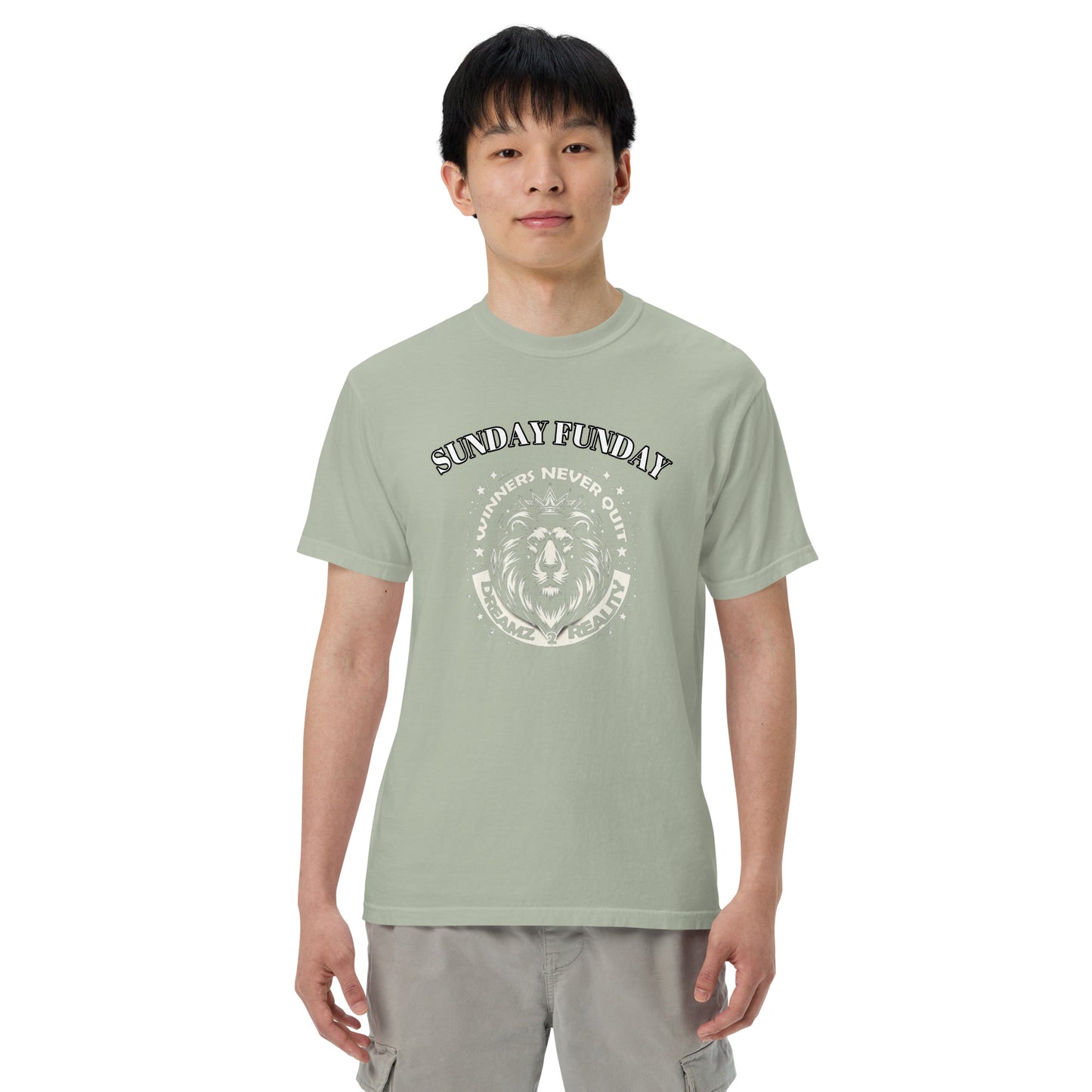 Unisex garment-dyed heavyweight t-shirt