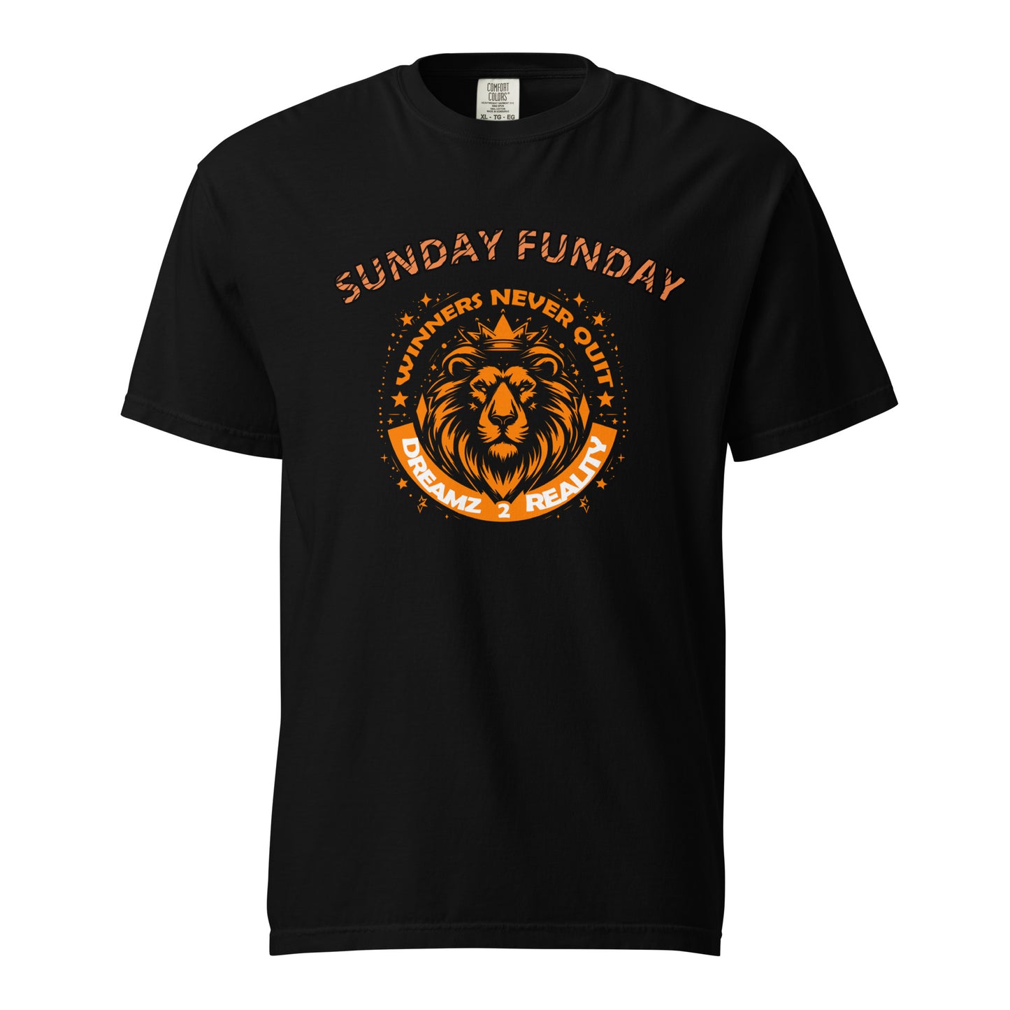 Unisex garment-dyed heavyweight t-shirt