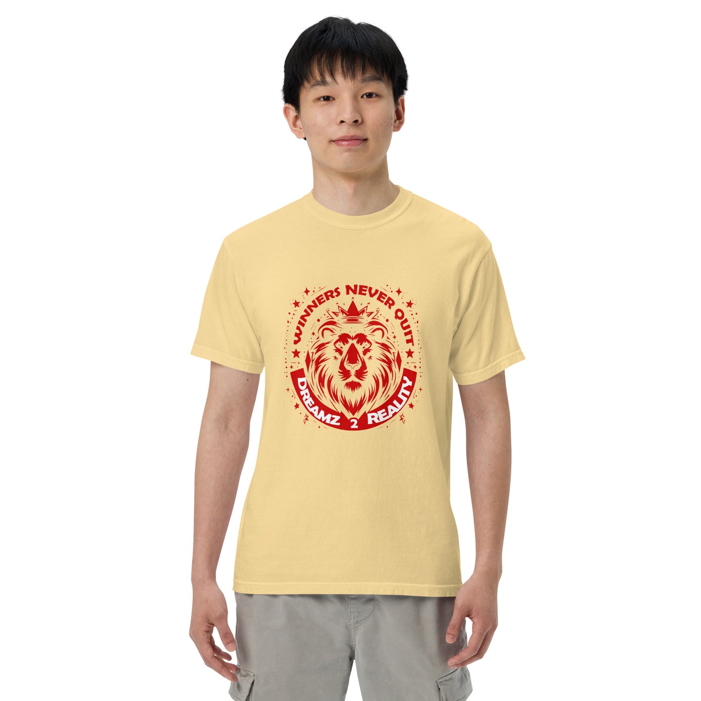 Unisex garment-dyed heavyweight t-shirt