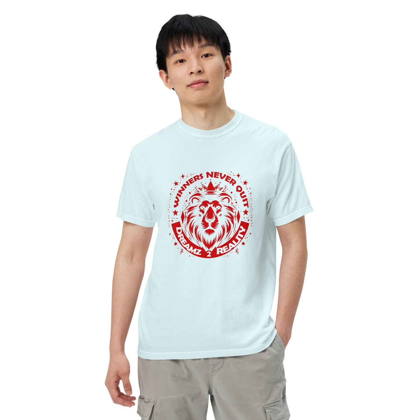 Unisex garment-dyed heavyweight t-shirt