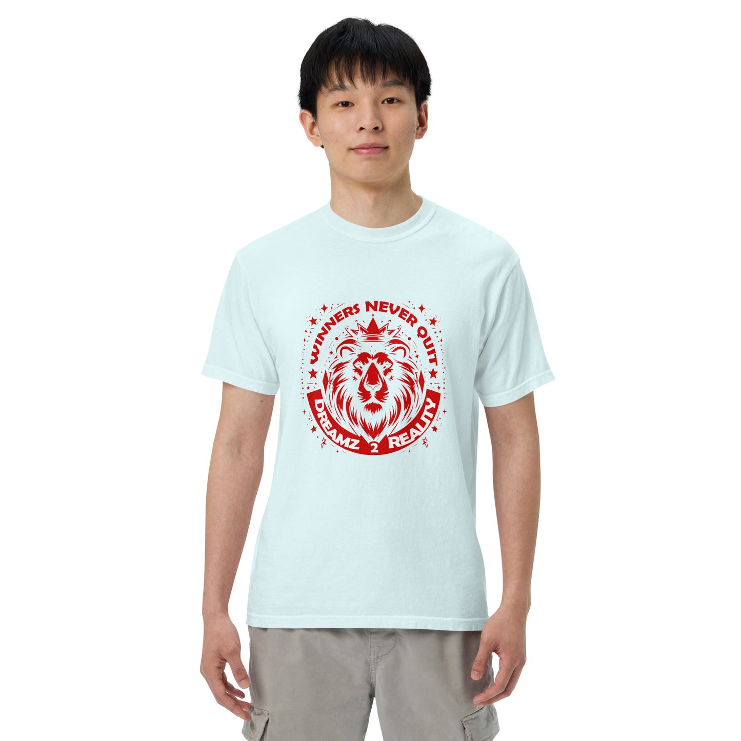Unisex garment-dyed heavyweight t-shirt