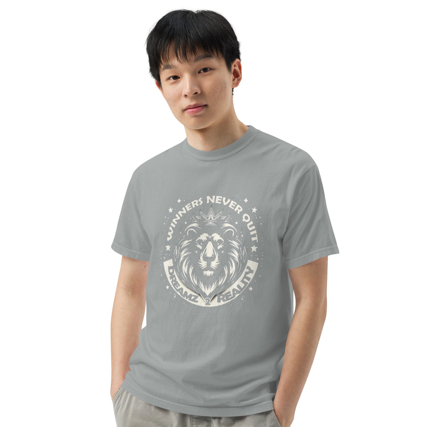 Unisex garment-dyed heavyweight t-shirt