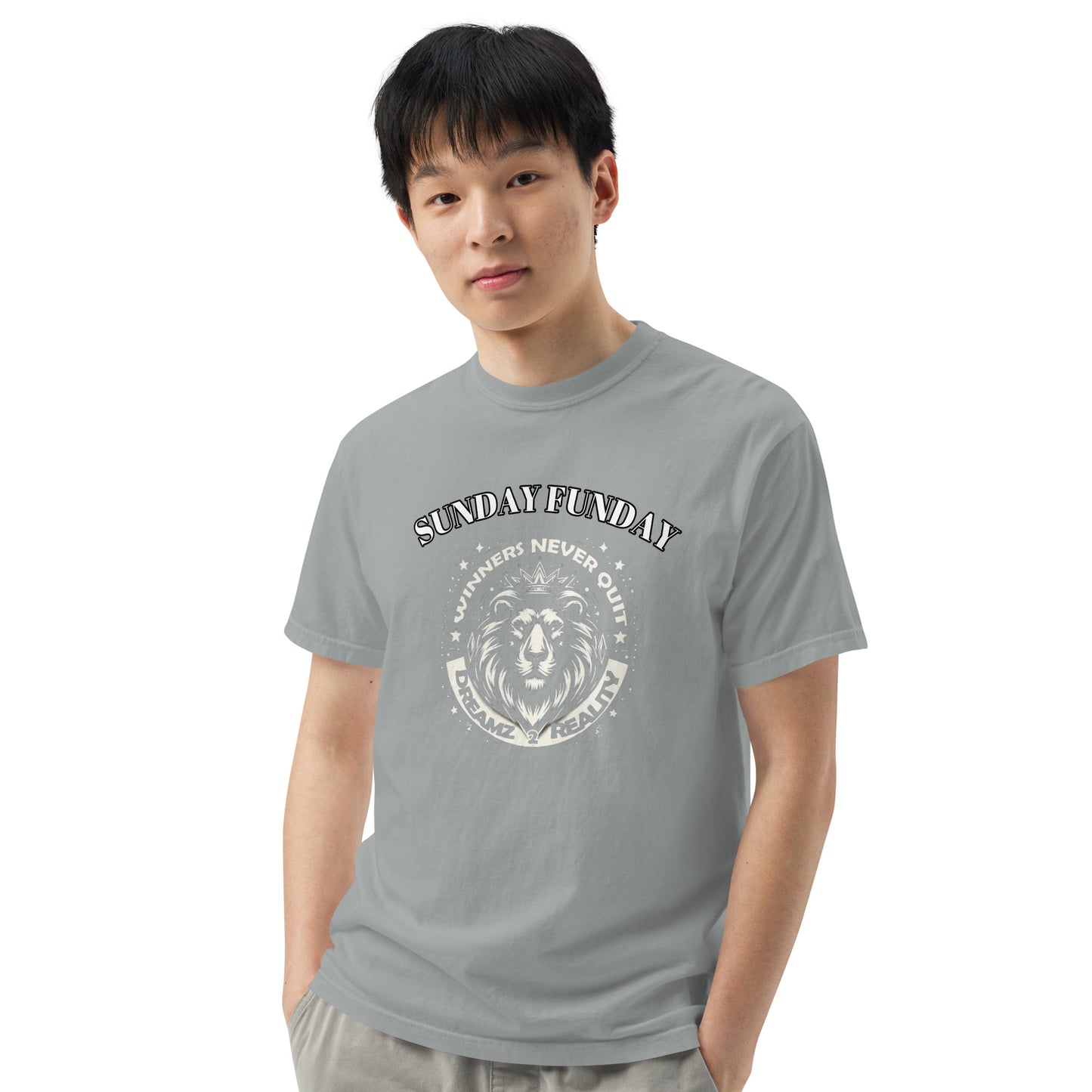 Unisex garment-dyed heavyweight t-shirt