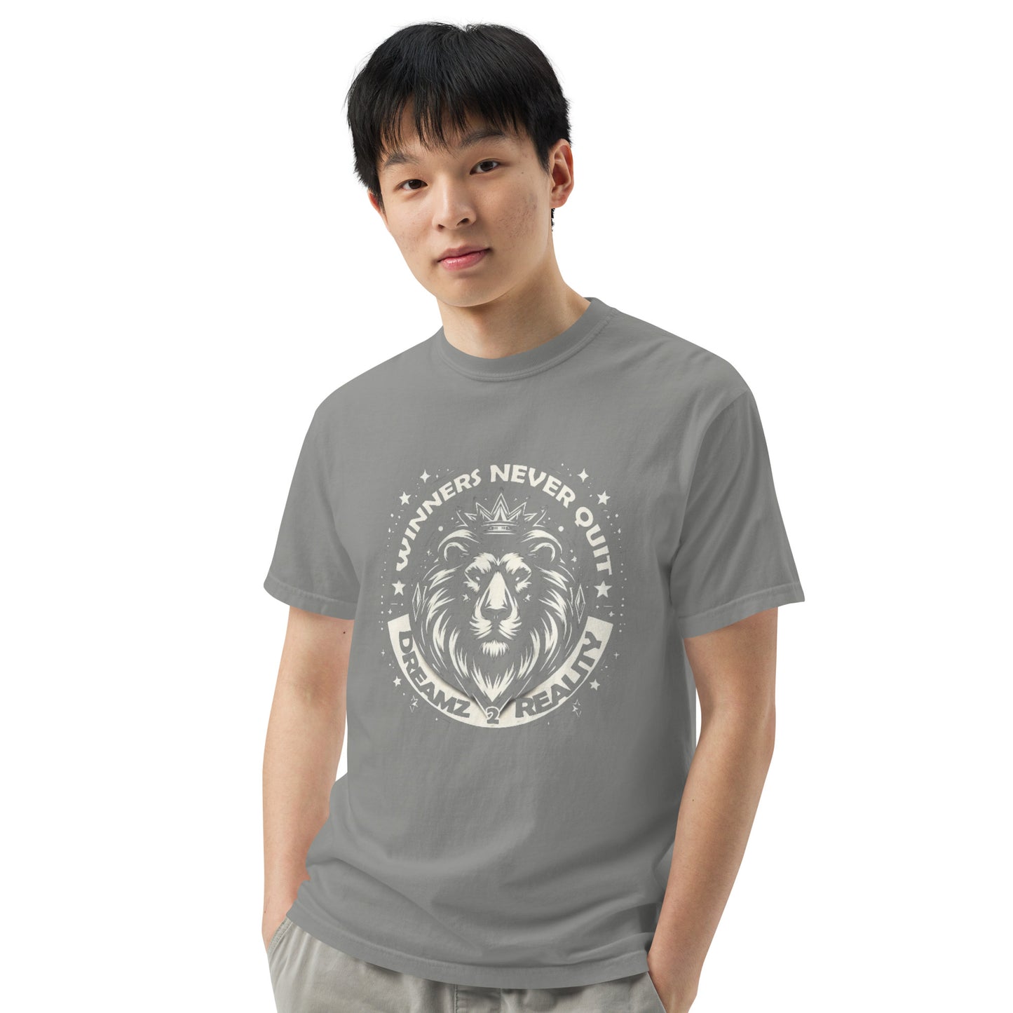 Unisex garment-dyed heavyweight t-shirt