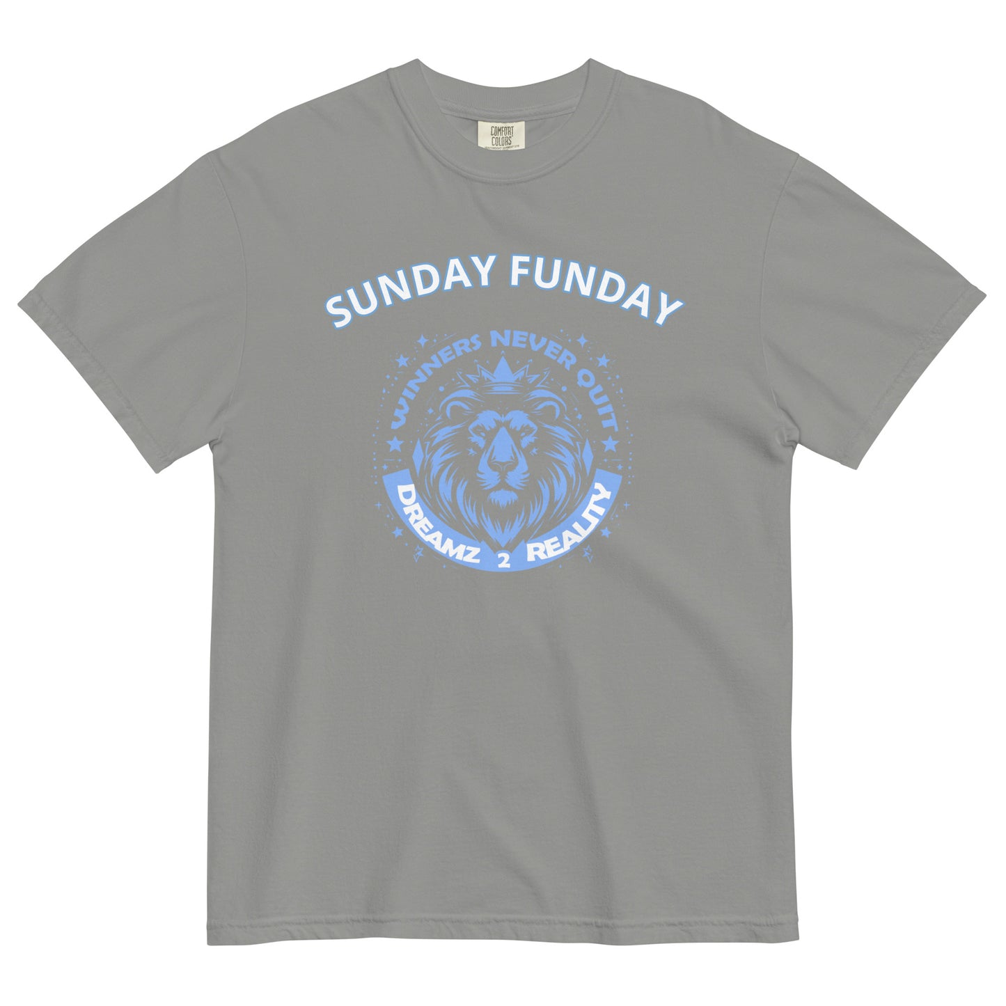 Unisex garment-dyed heavyweight t-shirt
