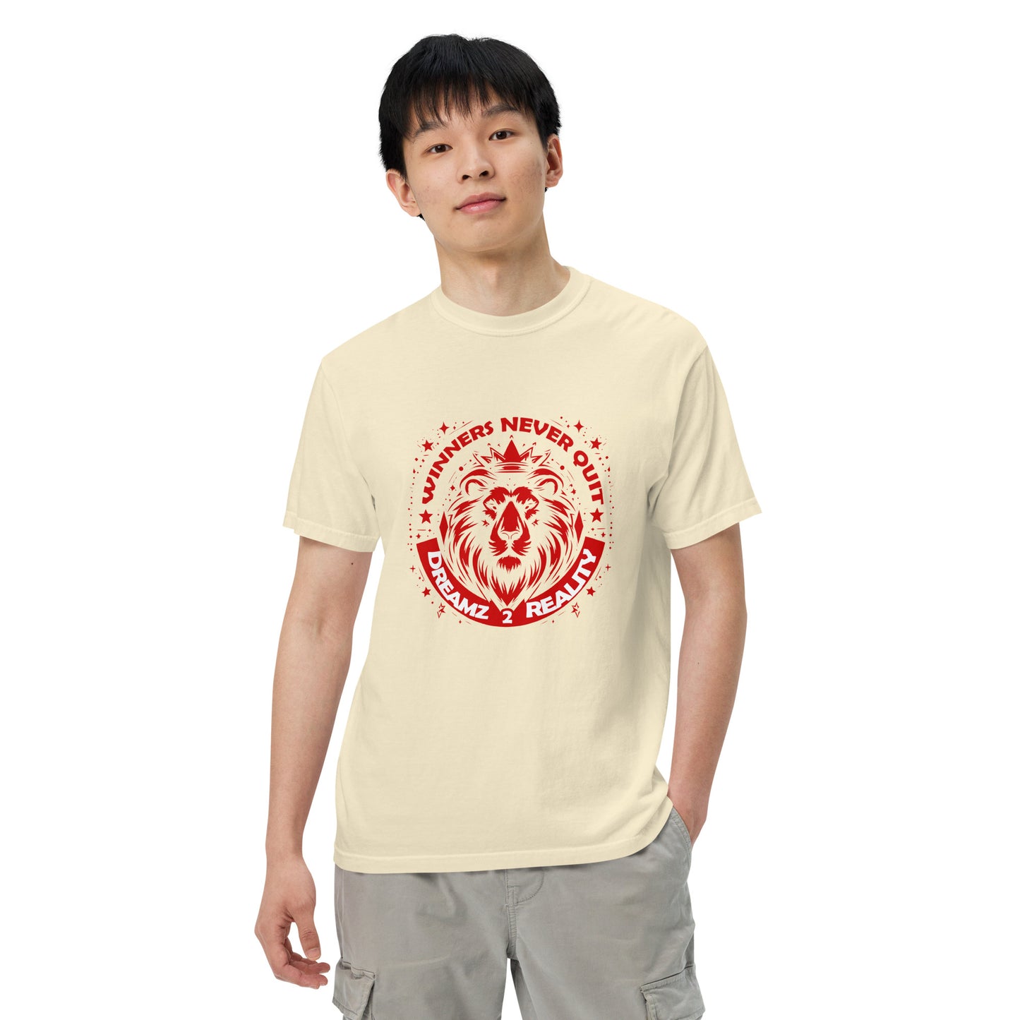 Unisex garment-dyed heavyweight t-shirt