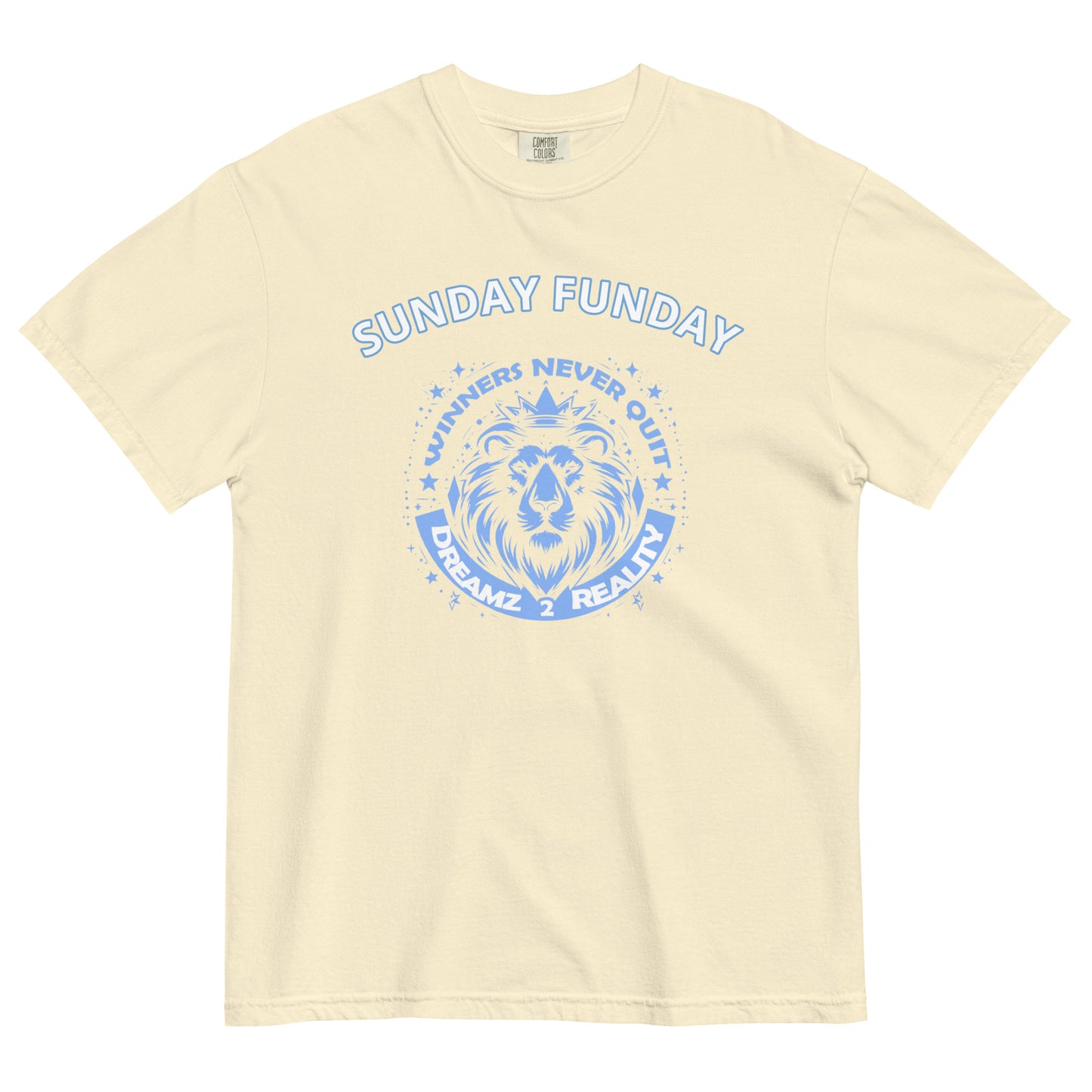 Unisex garment-dyed heavyweight t-shirt