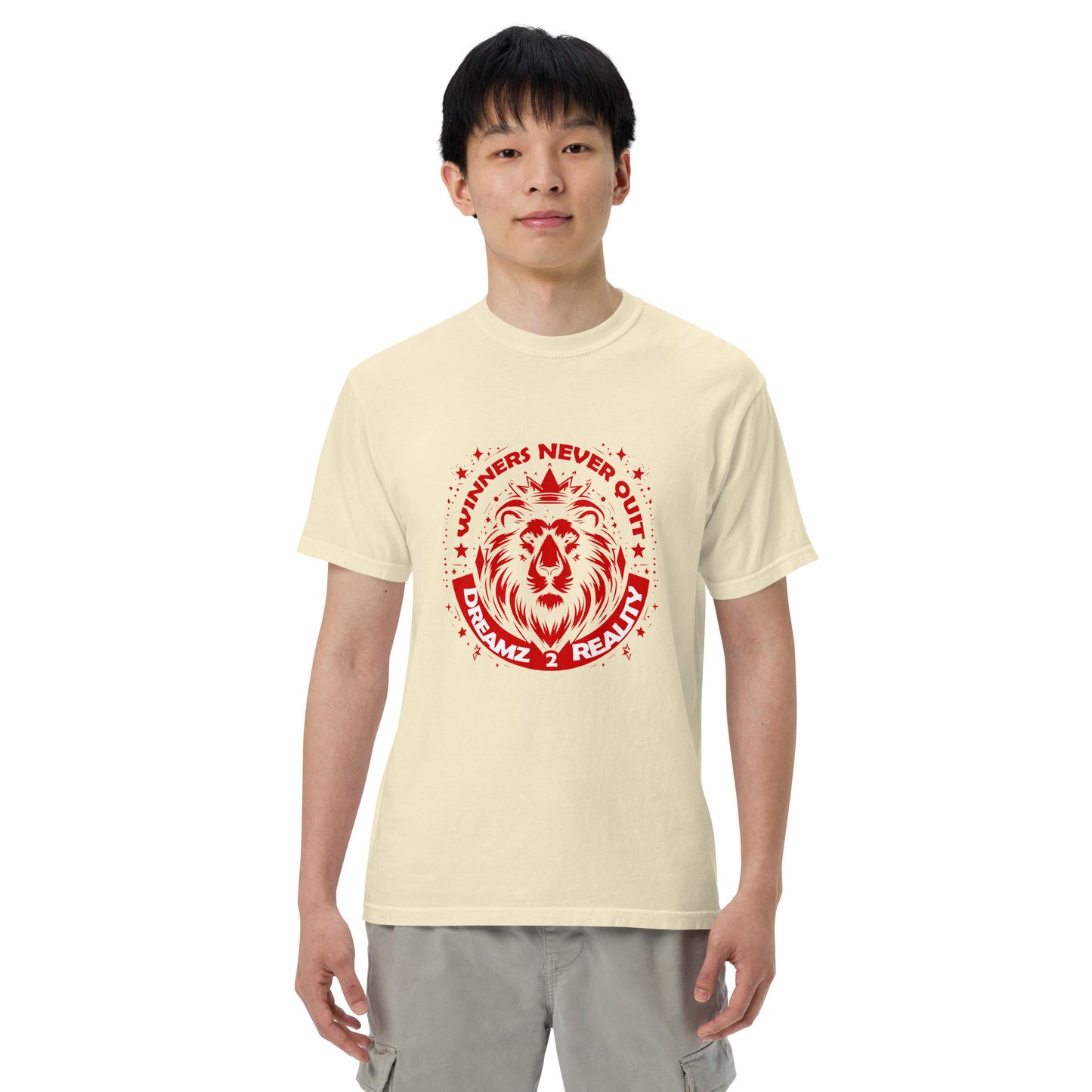 Unisex garment-dyed heavyweight t-shirt