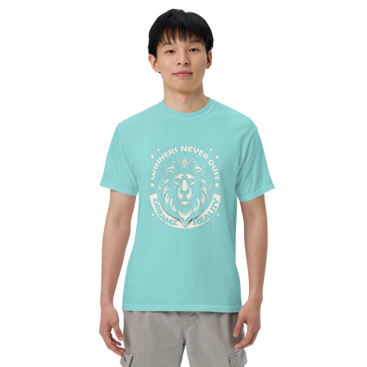 Unisex garment-dyed heavyweight t-shirt