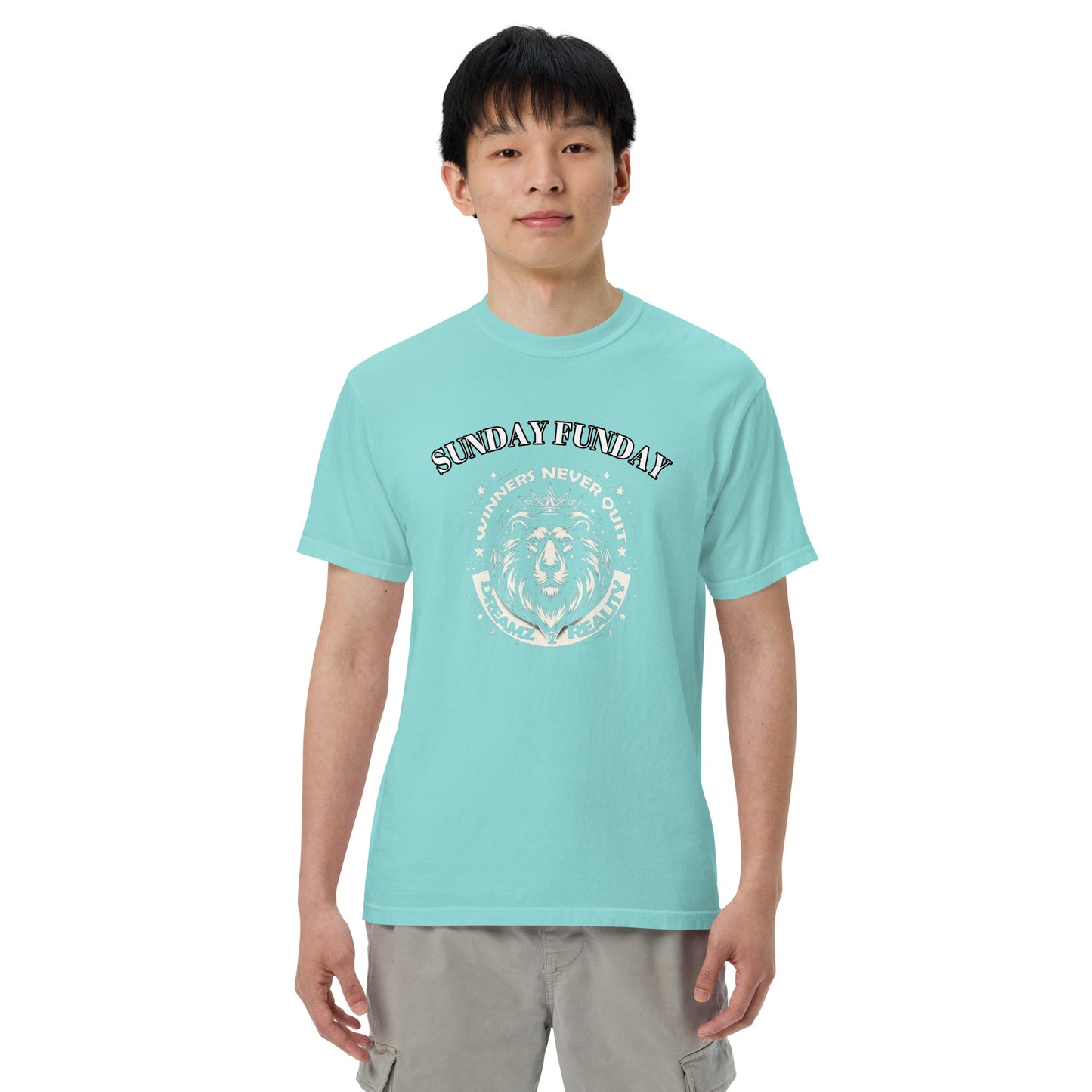 Unisex garment-dyed heavyweight t-shirt
