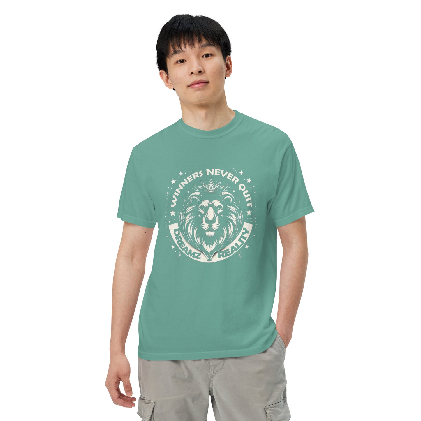 Unisex garment-dyed heavyweight t-shirt