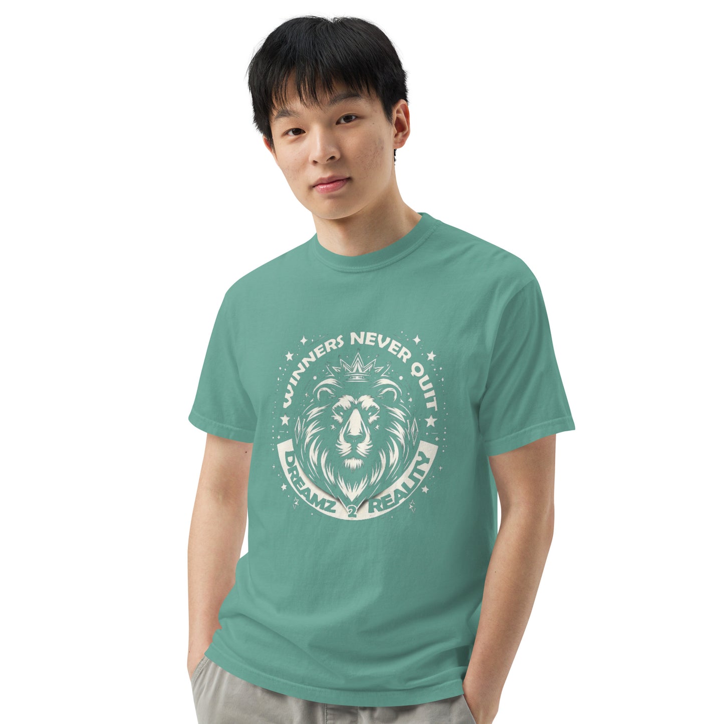 Unisex garment-dyed heavyweight t-shirt