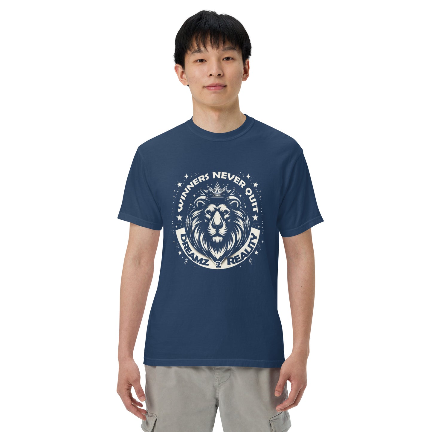Unisex garment-dyed heavyweight t-shirt