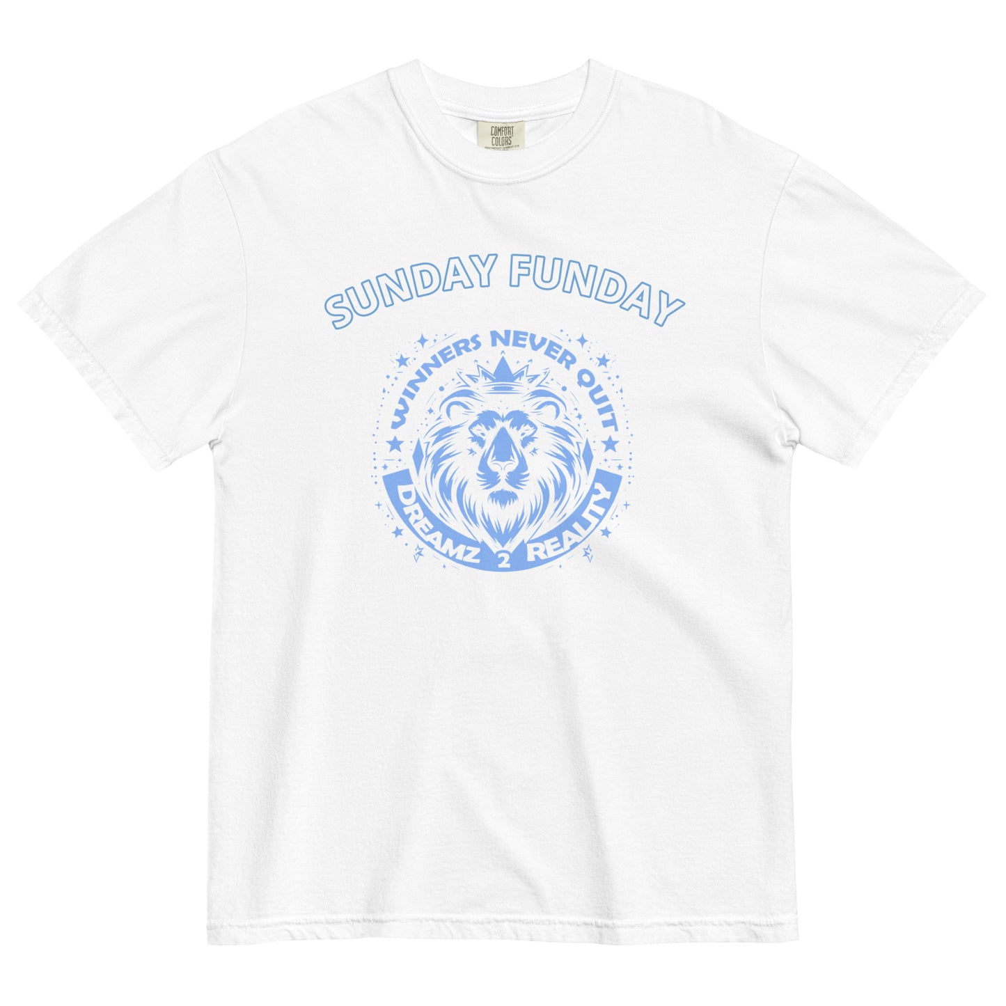 Unisex garment-dyed heavyweight t-shirt