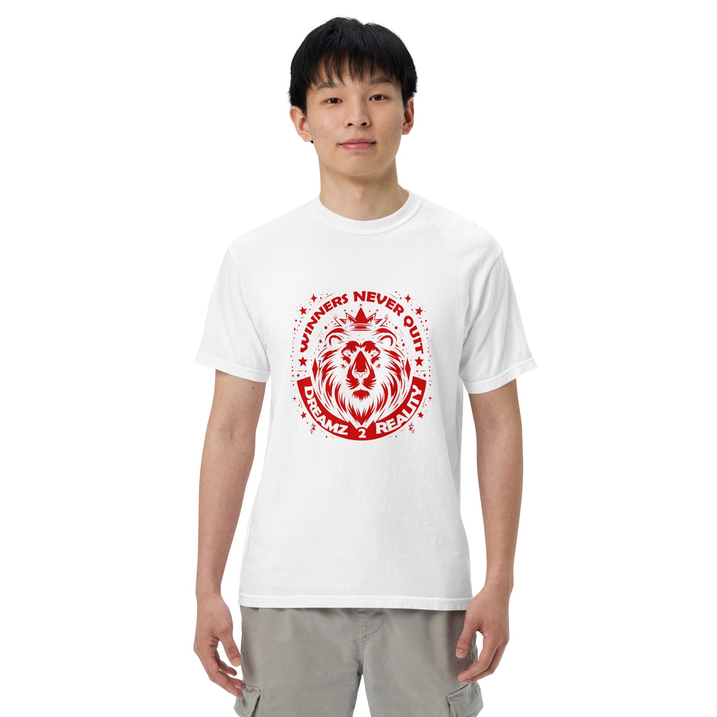 Unisex garment-dyed heavyweight t-shirt