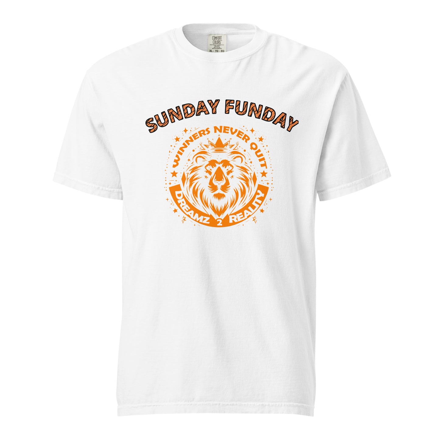Unisex garment-dyed heavyweight t-shirt